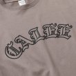 画像3: CALEE/Drop shoulder CALEE arch logo t-shirt（Charcoal）［ドロップショルダーT-23春夏］ (3)