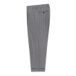 画像1: WACKO MARIA/DORMEUIL / STRIPED PLEATED TROUSERS（TYPE-2）（GRAY）［ワンタックスラックス(TYPE-2)-23春夏］ (1)