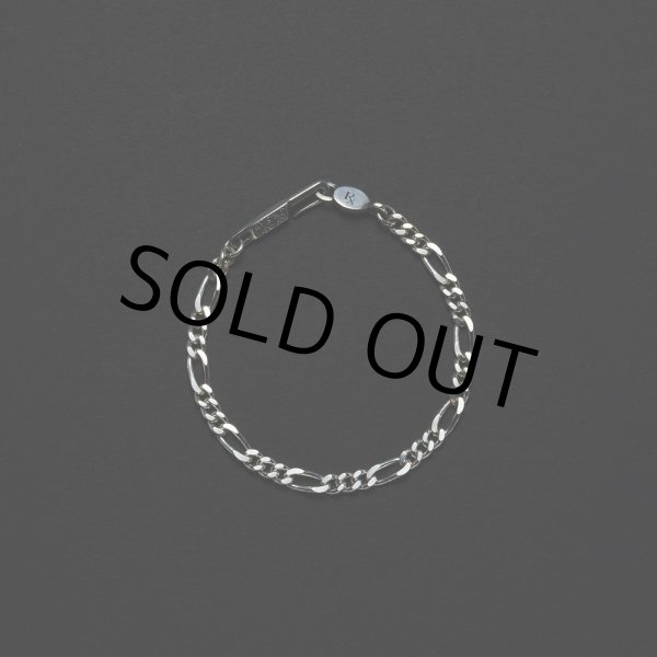 画像1: ANTIDOTE BUYERS CLUB/Figaro Chain Bracelet（Silver）［フィガロチェーンブレスレット］ (1)