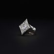 画像1: ANTIDOTE BUYERS CLUB/Engraved Diamond Ring（Silver）［ダイヤリング］ (1)