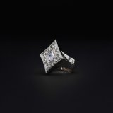 画像: ANTIDOTE BUYERS CLUB/Engraved Diamond Ring（Silver）