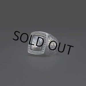 画像: ANTIDOTE BUYERS CLUB/Engraved Mafia Ring（Silver）