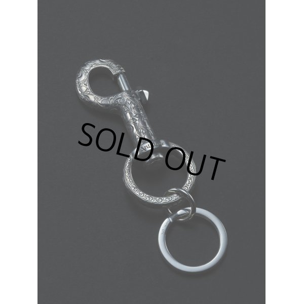 画像3: ANTIDOTE BUYERS CLUB/Engraved Key Ring Clip（Silver） (3)