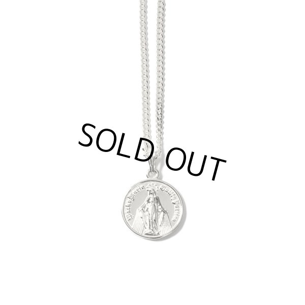 画像1: WACKO MARIA/COIN NECKLACE（SILVER）［コインネックレス-24秋冬］ (1)