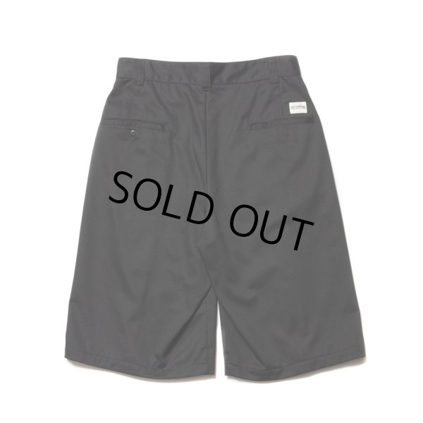 画像2: COOTIE PRODUCTIONS/C/R Twill Raza 1Tuck Shorts（Black）［C/Rツイルワンタックショーツ-23春夏］ (2)