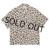 画像: WACKO MARIA/LEOPARD OPEN COLLAR SHIRT（BEIGE）［レオパードオープンカラーシャツ-23春夏］