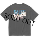 画像: CALEE/Drop shoulder CALEE FOL logo t-shirt（Black） 【50%OFF】［ドロップショルダーT-23春夏］