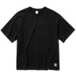 画像2: CALEE/Drop shoulder CALEE FOL logo t-shirt（Black） 【50%OFF】［ドロップショルダーT-23春夏］ (2)