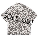 画像: WACKO MARIA/LEOPARD OPEN COLLAR SHIRT（IVORY）［レオパードオープンカラーシャツ-23春夏］