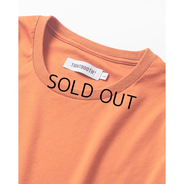画像2: TIGHTBOOTH/MARCEL T-SHIRT（Orange） 【40%OFF】［プレーンT-23夏］ (2)