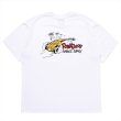 画像1: PORKCHOP/PC ROD TEE（WHITE）［プリントT-23春夏］ (1)