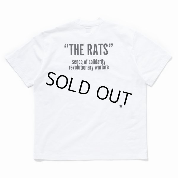 画像1: RATS/MAD GARMENT TEE（WHITE）［プリントT-23春夏］ (1)