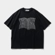 画像1: TIGHTBOOTH/SCANNING T-SHIRT（Black） 【30%OFF】［プリントT-23夏］ (1)