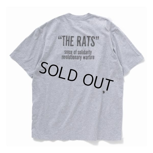 画像1: RATS/MAD GARMENT TEE（GRAY）［プリントT-23春夏］ (1)