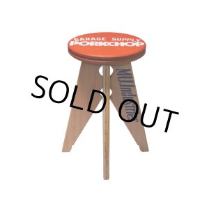 画像: PORKCHOP/PORK STOOL（Small/RED）［木製スツール"Small"-23春夏］