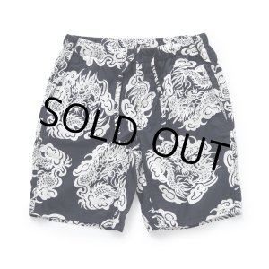 画像: 【40%OFF】RATS/ZIP COTTON SHORTS PRINT（BLACK）［ジップコットンショーツ-23春夏］