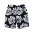 画像2: 【40%OFF】RATS/ZIP COTTON SHORTS PRINT（BLACK）［ジップコットンショーツ-23春夏］ (2)