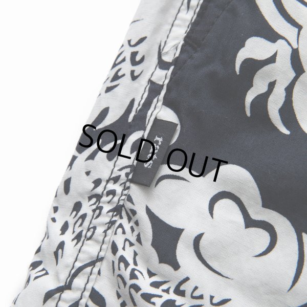 画像3: 【40%OFF】RATS/ZIP COTTON SHORTS PRINT（BLACK）［ジップコットンショーツ-23春夏］ (3)