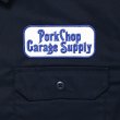 画像3: PORKCHOP/ROUNDED WAPPEN WORK SHIRT（DARK NAVY）［ワッペンワークシャツ-23春夏］ (3)