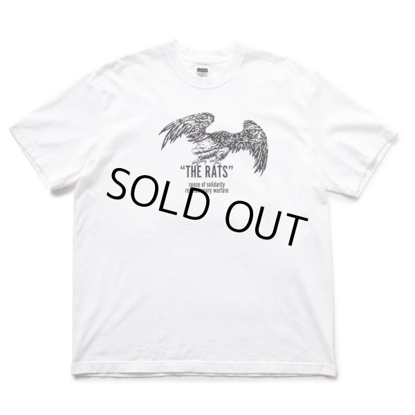 画像1: RATS/EAGLE THE RATS TEE（WHITE）［プリントT-23春夏］ (1)