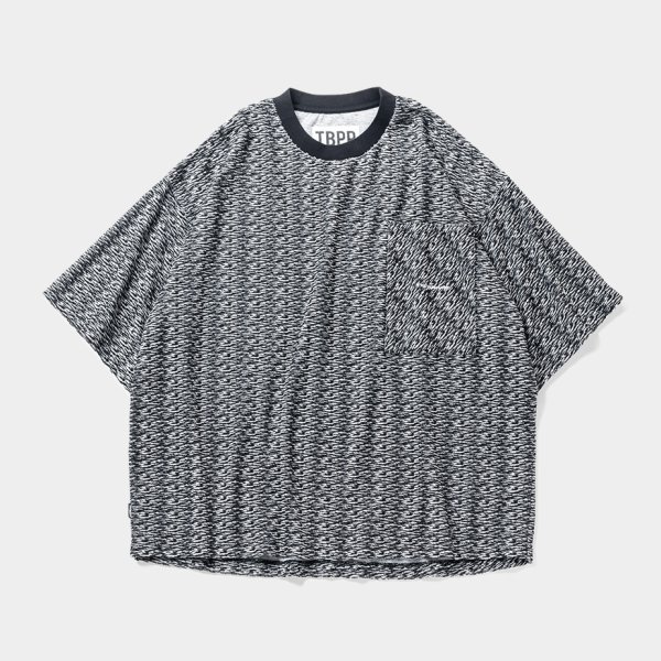 画像1: 【40%OFF】TIGHTBOOTH/PILE T-SHIRT（Black）［パイルT-23夏］ (1)