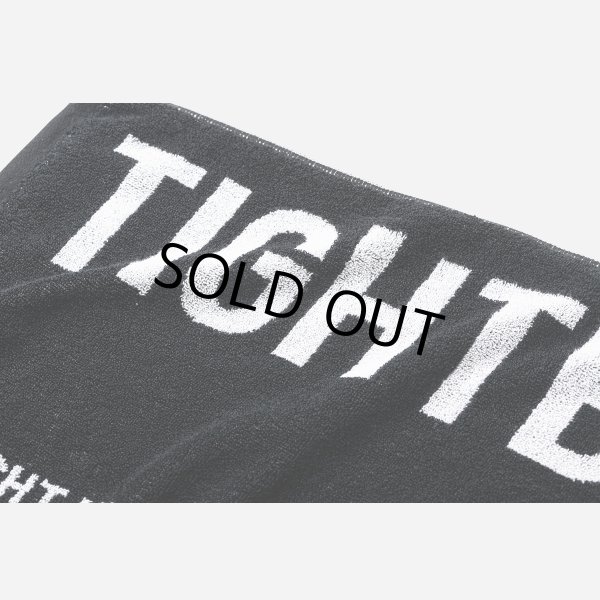 画像3: TIGHTBOOTH/LOGO FACE TOWEL（Black）［フェイスタオル-23夏］ (3)