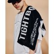 画像5: TIGHTBOOTH/LOGO FACE TOWEL（Black）［フェイスタオル-23夏］ (5)