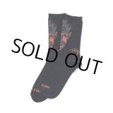 画像: RATS/HIGH GAUGE SOCKS MONSTER（BLACK）［ソックス-23春夏］