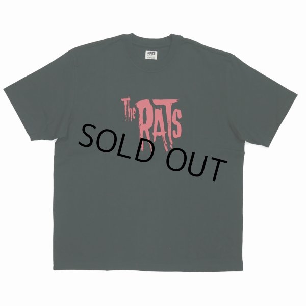 画像1: RATS/The RATS TEE（BLACK/RED）［プリントT-23春夏］ (1)