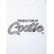 画像2: COOTIE PRODUCTIONS/Embroidery Oversized S/S Tee（PRODUCTION OF COOTIE）（Off White）［オーバーサイズT-23秋冬］ (2)