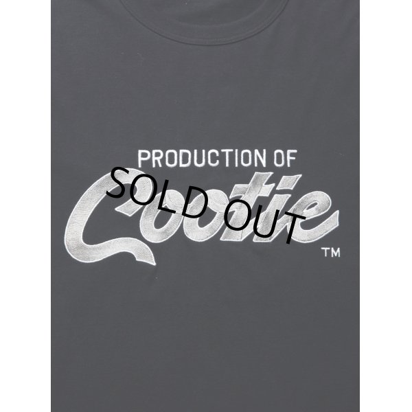 画像3: COOTIE PRODUCTIONS/Embroidery Oversized S/S Tee（PRODUCTION OF COOTIE）（Black）［オーバーサイズT-23秋冬］ (3)