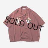 画像: TIGHTBOOTH/PELICAN ALOHA（Burgundy） 【40%OFF】［ペリカンアロハ-23夏］