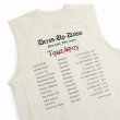 画像4: DAIRIKU/"The Dawn" No-Sleeve Tour Tee（White）［ノースリーブツアーT-23秋冬］ (4)