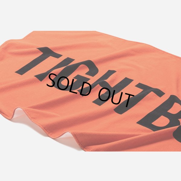 画像2: TIGHTBOOTH/LOGO BEACH TOWEL（Orange）［ビーチタオル-23夏］ (2)