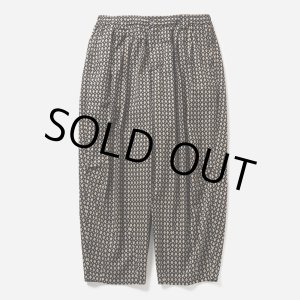 画像: TIGHTBOOTH/RHOMBUS BALLOON PANTS（Black）［バルーンパンツ-23夏］