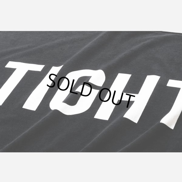 画像3: TIGHTBOOTH/LOGO BEACH TOWEL（Black） 【20%OFF】［ビーチタオル-23夏］ (3)