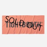 画像: TIGHTBOOTH/LOGO BEACH TOWEL（Orange）［ビーチタオル-23夏］