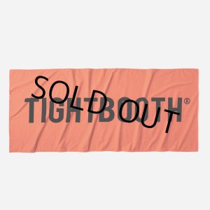 画像: TIGHTBOOTH/LOGO BEACH TOWEL（Orange）［ビーチタオル-23夏］