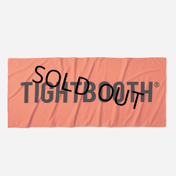 画像1: TIGHTBOOTH/LOGO BEACH TOWEL（Orange）［ビーチタオル-23夏］ (1)