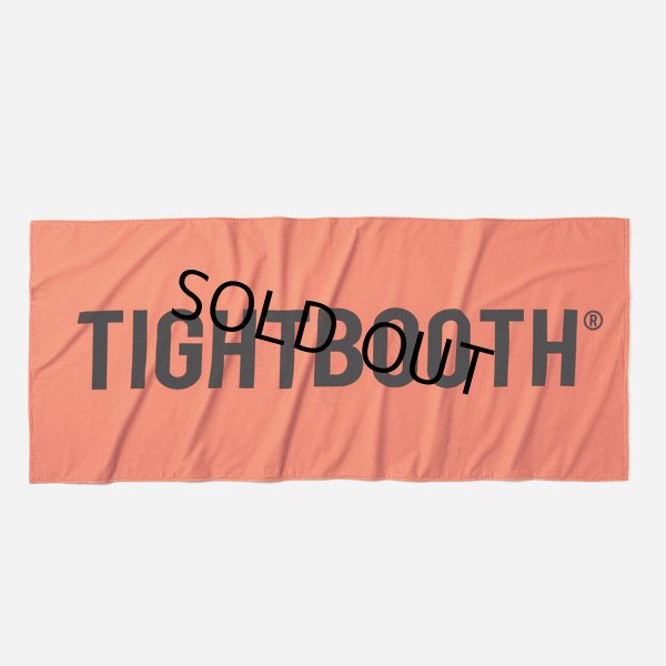 画像1: TIGHTBOOTH/LOGO BEACH TOWEL（Orange）［ビーチタオル-23夏］ (1)