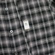 画像4: DAIRIKU/Ribbon Tie Check Shirt（Black）［リボンタイチェックシャツ-23秋冬］ (4)