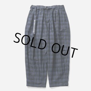 画像: TIGHTBOOTH/FURROW BALLOON PANTS（Blue Plaid）［ファロウバルーンパンツ-23夏］