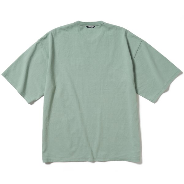 画像2: 【50%OFF】ROUGH AND RUGGED/MIL SS（SAGE GREEN）［刺繍T-23春夏］ (2)
