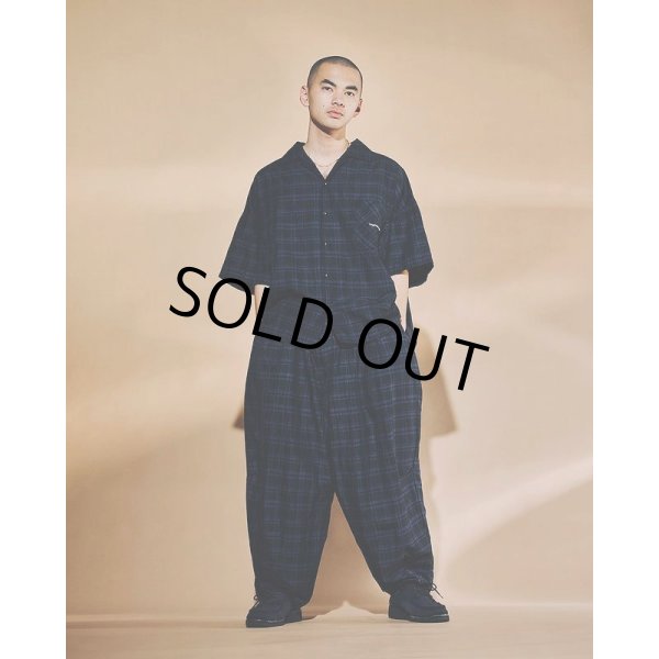 画像3: TIGHTBOOTH/FURROW BALLOON PANTS（Blue Plaid）［ファロウバルーンパンツ-23夏］ (3)