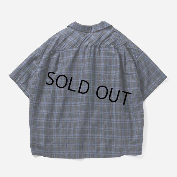 画像2: TIGHTBOOTH/FURROW SHIRT（Blue Plaid） 【30%OFF】［ファロウシャツ-23夏］ (2)