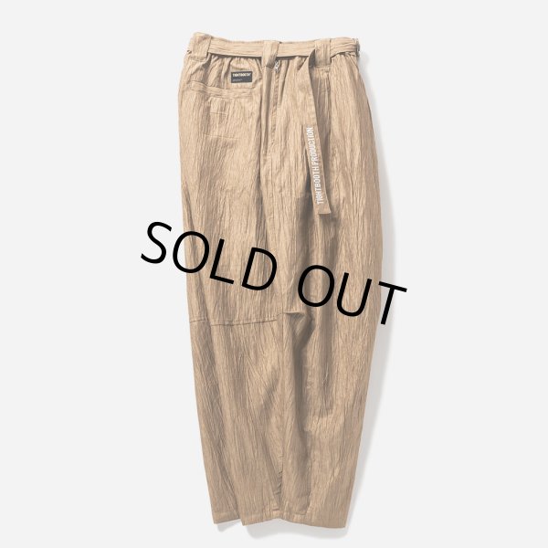 画像2: TIGHTBOOTH/FURROW BALLOON PANTS（Beige）［ファロウバルーンパンツ-23夏］ (2)