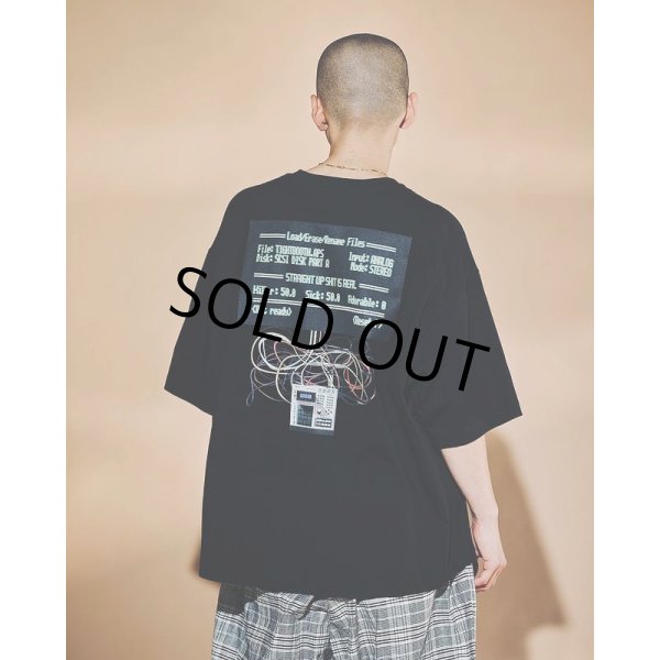 画像4: TIGHTBOOTH/MPC3000 T-SHIRT（Black） 【30%OFF】［プリントT-23夏］ (4)