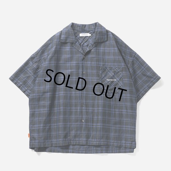 画像1: TIGHTBOOTH/FURROW SHIRT（Blue Plaid） 【30%OFF】［ファロウシャツ-23夏］ (1)