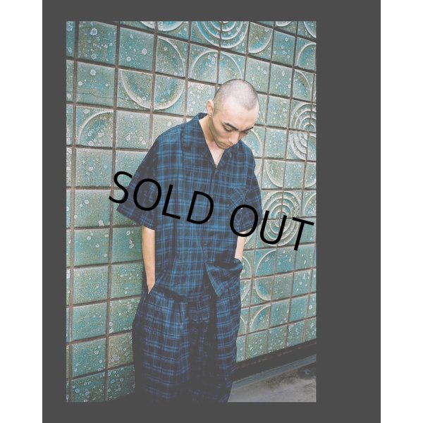 画像3: TIGHTBOOTH/FURROW SHIRT（Blue Plaid） 【30%OFF】［ファロウシャツ-23夏］ (3)