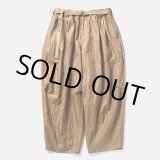 画像: TIGHTBOOTH/FURROW BALLOON PANTS（Beige）［ファロウバルーンパンツ-23夏］